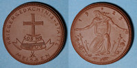 GERMANY after 1870 Meissen. Krieger Gedächtnis Stätte. Médaille Porcelaine. 41,42 mm. N° 7560 -