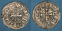 OTHER FEUDAL COINS Denier Champagne. Comté de Provins et Sens (XIe siècle). au peigne -
