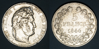 FRENCH MODERN COINS 5 francs Louis Philippe (1830-1848). Lille -