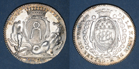 TOKENS Jeton Bretagne. Mairie de Nantes. Gelée de Premion. argent 1780-1781 -