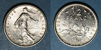 FRENCH MODERN COINS 50 centimes 5e république (1959- ). Semeuse -