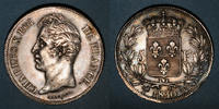 FRENCH MODERN COINS 5 francs Charles X (1824-1830). 2e type Marseille -