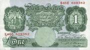 OTHER FOREIGN NOTES 1 livre Grande Bretagne. -