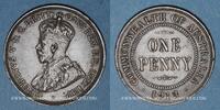 WORLD COINS (excl. EUROPE) 1 penny Australie. Georges V (1910-1936). -