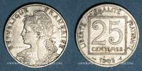 FRENCH MODERN COINS 25 centimes 3e république (1870-1940). Patey, 1er type -