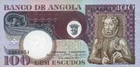 OTHER FOREIGN NOTES 100 escudos Angola. Banco de Angola. -