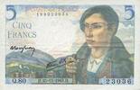 NOTES OF THE BANQUE DE FRANCE 5 francs Banque de France. Billet. berger, -