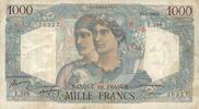 NOTES OF THE BANQUE DE FRANCE 1000 francs Banque de France. Billet. Minerve et Hercule, -