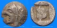 CELTIC COINS Obole Marseille. phocaïque à la tête d'Athéna, 470-460 AC -