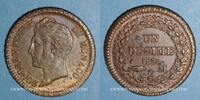 EUROPE Monaco. Honoré V (1819-1841). 1 décime -