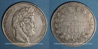 FRENCH MODERN COINS 5 francs Louis Philippe (1830-1848). Strasbourg -