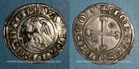 OTHER FEUDAL COINS Gros Dauphiné. Evêché de Valence et Die. Jean de Genève . -