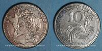 FRENCH MODERN COINS 5e république (1959- /). Finistère touchant le listel. -