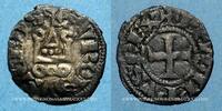 FRENCH ROYAL COINS Obole Philippe IV le Bel . tournois à l'O rond -