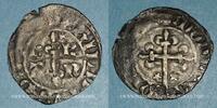 FRENCH ROYAL COINS Double tournois Philippe VI . 1er type, 3e émission -