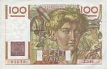 NOTES OF THE BANQUE DE FRANCE 100 francs Banque de France. Billet. jeune paysan, -