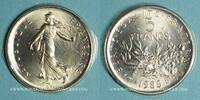 FRENCH MODERN COINS 5 francs 5e république (1959- ). Semeuse -