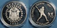 WORLD COINS (excl. EUROPE) 10 dollars Belize. (PTL 925. 28,28 g) -