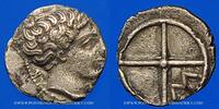 CELTIC COINS Obole Marseille. à l'éthnique, 410-380 AC -