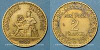 FRENCH MODERN COINS 2 francs 3e république (1870-1940). Chambre de commerce -