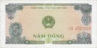 OTHER FOREIGN NOTES Vietnam. République socialiste. 5 dong -
