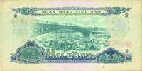 OTHER FOREIGN NOTES Vietnam du Sud. 2 dong 1966 -