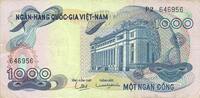 OTHER FOREIGN NOTES Vietnam du Sud. Banque Nationale du Vietnam. 100 dong -