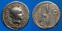 ROMAN REPUBLIC Denier République romaine. C. Norbanus (vers 83 AC). -