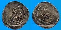 ALSACE Denier Alsace. Wissembourg. Abbaye. (vers 1180/90-1220). -