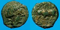 CELTIC COINS bronze Monnayage péri-massaliètes. Petit au taureau -