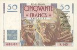 NOTES OF THE BANQUE DE FRANCE 50 francs Banque de France. Billet. Le Verrier, -