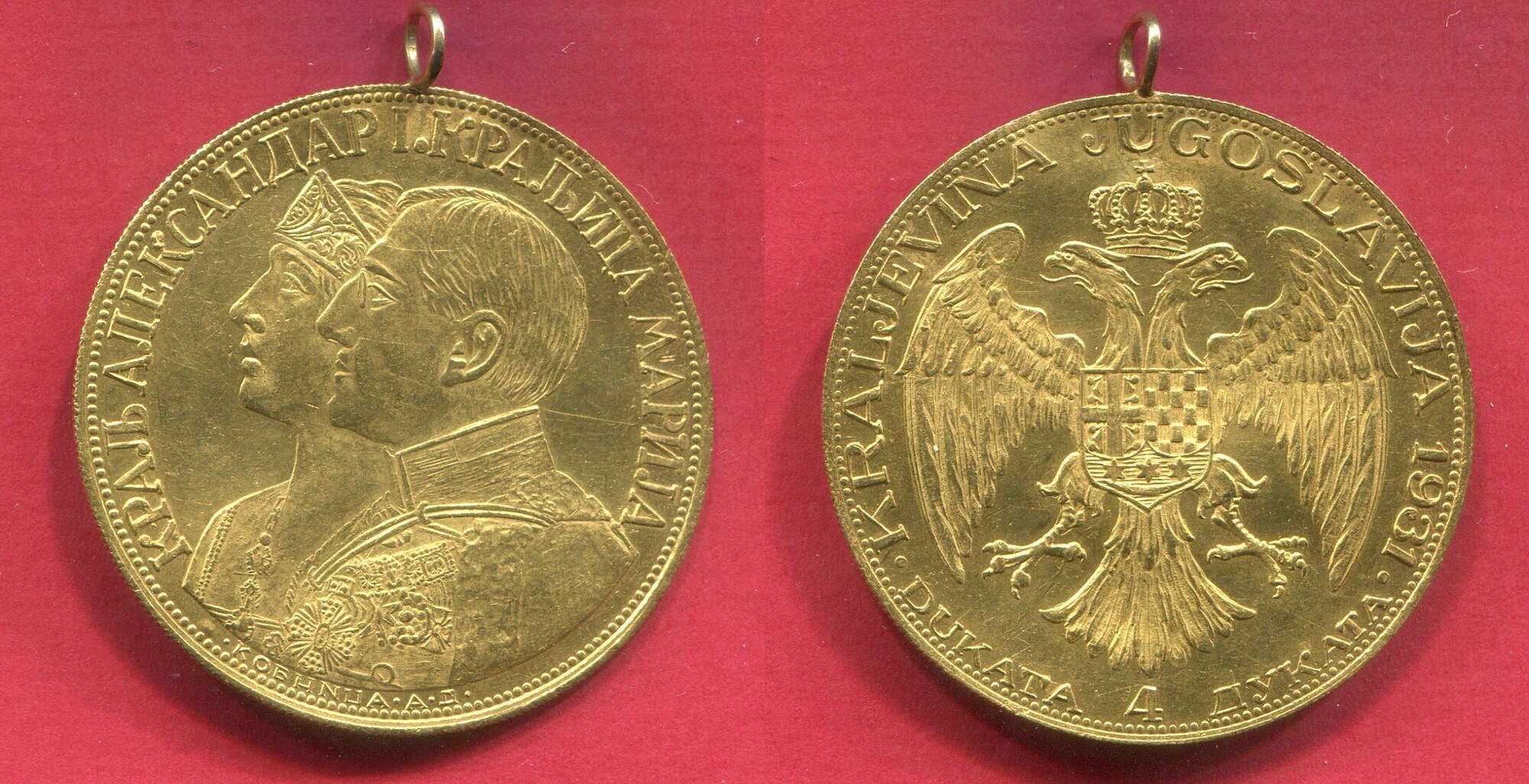 jugoslawien-yugoslavia-4-dukaten-ducat-1931-belgrad-aleksander-i