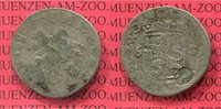 Niederlande Overijssel Gegenstempel Niederlande-Overijssel Rijderschelling Overijssel Reiterschilling 1665 mit Gegenstempel Holland, Pfeilbündel -