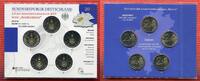 BRD 5 x 2 Euro Gedenkmünzenset Hessen - Paulskirche, Frankfurt am Main -