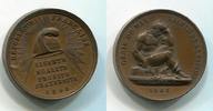 Frankreich Bro Medaille Revolution 1848 -