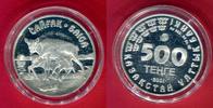 Kasachstan, Kazakhstan 500 Tenge Silber Saiga RAR -