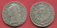 Frankreich Ecu Louis Ludwig XV 1715-1774 ECU DE BEARN AU BANDEAU Mzz. Vache Kuh -