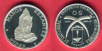 Republica de Guinea Ecuatorial 50 Pesetas Guineanas Silbermünze Dürer -