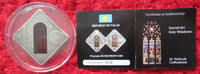 Republic of Palau 10 Dollars St. Patrick's Kathedrale - New York - Cathedral - Holy Windows - Sacred Art -