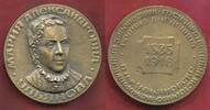 RUSSIA Russland UDSSR Sowjetunion Bronzemedaille Mutter von Lenin Marija Alexandrowna Uljanowa 1835 - 1916 -