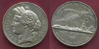 Frankreich Bronzemedaille Weltausstellungen 1889 Paris Bronzemedaille 1889 Oudine/L. Bottee Ceres Kopf -