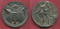 Deutschland Germany Karl Goetz Bronzemedaille Guß Cast Bronze Russische Bettelkrone England beweint das Russische Volk -