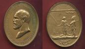 USA Bronzemedaille U.S. Mint Medal No. 629 President James Garfield Indian Peace Medal -