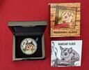 Tuvalu 1 Dollar Silbermünze - 1 oz Silver Proof Coin Endangered Series - Mahogany Glider - Mahagoni Gleitbeutler -