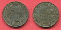 Frankreich France Module de 10 Centimes Napoléon III Monument Erigé à la Bourse de Lille 3. Dec. -