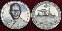 Germany Deutschland 1. Weltkrieg Medaille Silber Medal Fregattenkapitän von Müller SMS Emden Weltkrieg Kriegsschiff -
