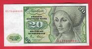 Deutschland 20 DM - Deutsche Mark Banknote - Serie GL...G - Elsbeth Tucher -