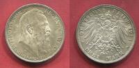 Deutsches Reich 3 Mark, Silbermünzen Luitpold Prinz Regent von Bayern (1821-1911) 90. Geburtstag -