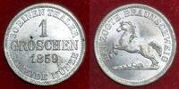 Herzogtum Braunschweig Wolfenbüttel 1 Groschen Wilhelm 1831-1884 -