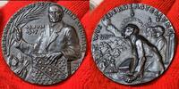 Germany Deutschland Karl Götz Medaille Gußeisen Medaille Cast Iron Medal Friedensresolution des Deutschen Reichstages Friedrich Ebert mit Palmzweig RAR -